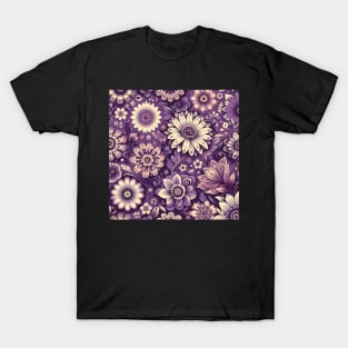 Purple Flowers T-Shirt